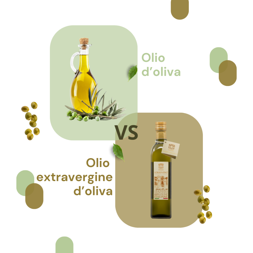 Differenza tra olio d'oliva e olio EVO
